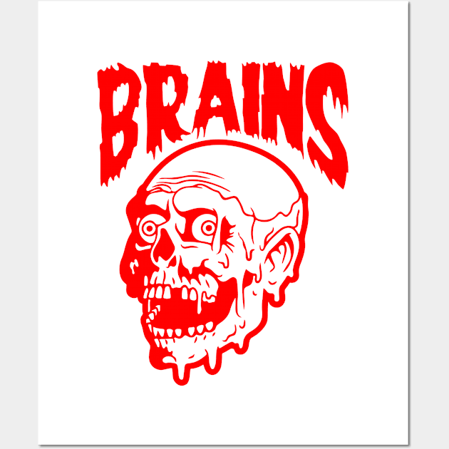 brains Wall Art by creatororojackson